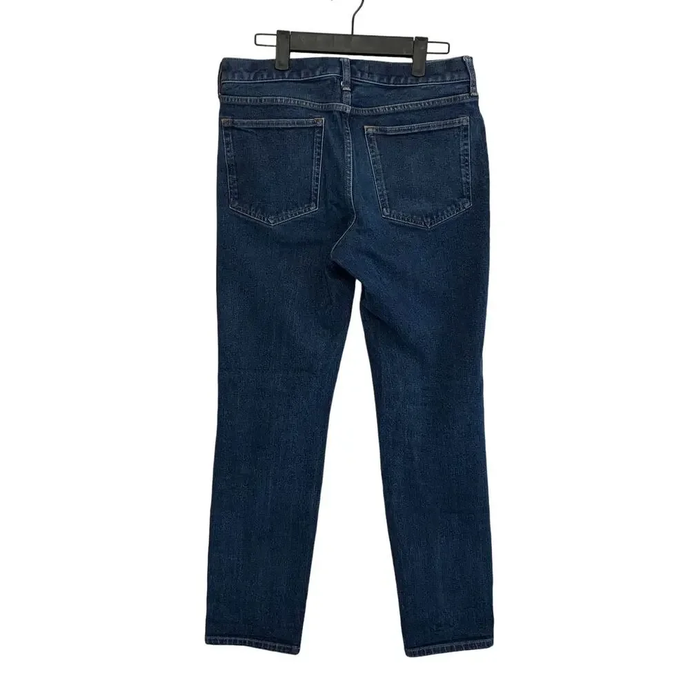 Everlane Uniform Dark Wash The Slim Jeans Men's Sz 31x30 Denim Straight Leg
